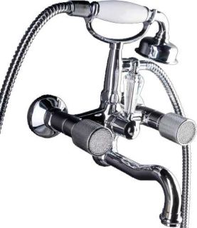 Смеситель для ванны Boheme Royal Crystal хром 273-Royal/CRST